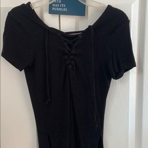 Super Cute Lace up top!